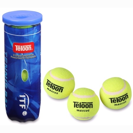Купить Мяч для большого тенниса Teloon 616Т Р3  (3 шт) в Переславле-Залесском 