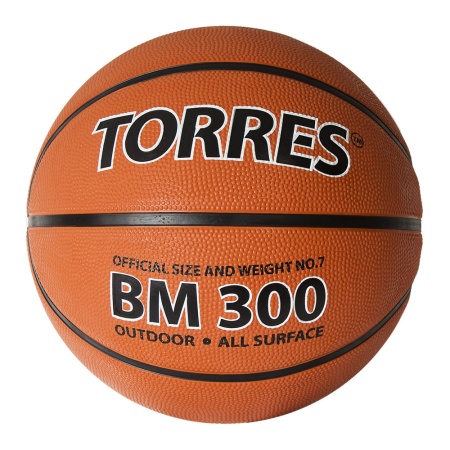 Купить Мяч баскетбольный  "TORRES BM300" р.7 в Переславле-Залесском 