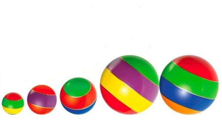 Купить Мячи резиновые (комплект из 5 мячей различного диаметра) в Переславле-Залесском 