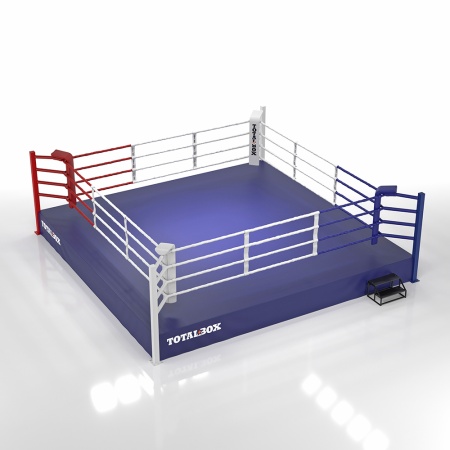 Купить Ринг боксерский Totalbox на помосте 0,5 м, 7х7м, 6х6м. в Переславле-Залесском 