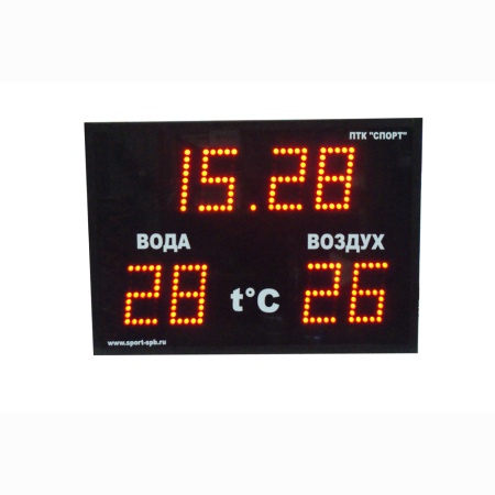 Купить Часы-термометр СТ1.16-2t для бассейна в Переславле-Залесском 